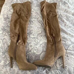 Guess Tan Over-the-Knee Boots